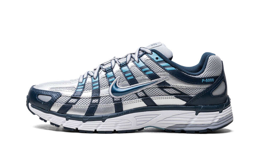 Nike P-6000 Armory Navy Flat Silver