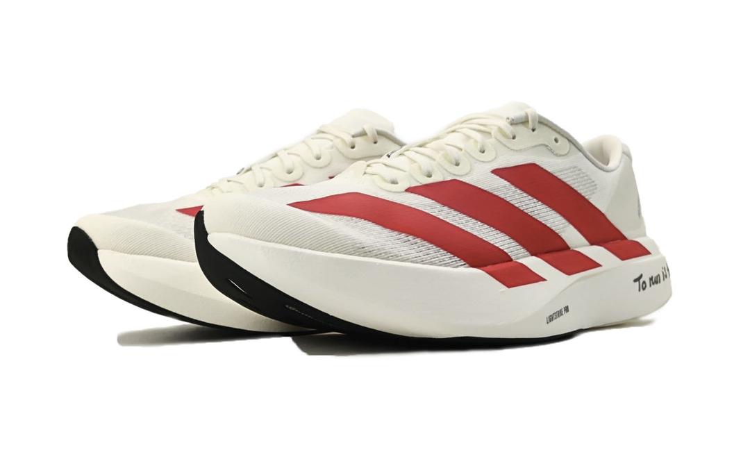 ADIDAS ADIZERO EVO SL 'OFF WHITE/BETTER SCARLET'