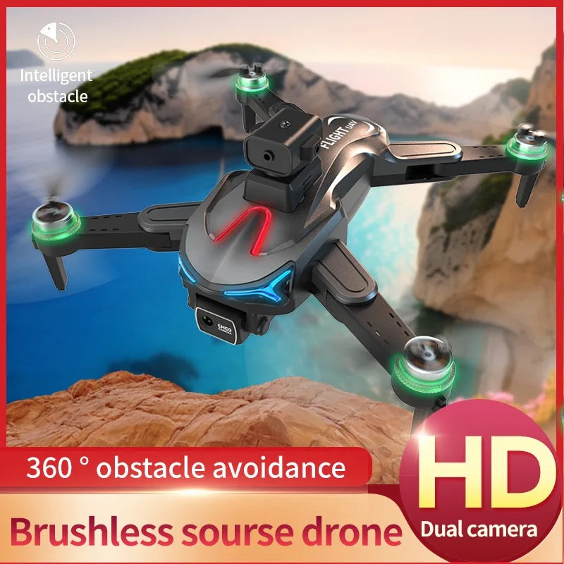 Drone de course N624 ( 14 ans et plus ) positionnement optique de flux caméra 480p évitement d'obstacles à 360 degrés drone stationnaire de 500m de long