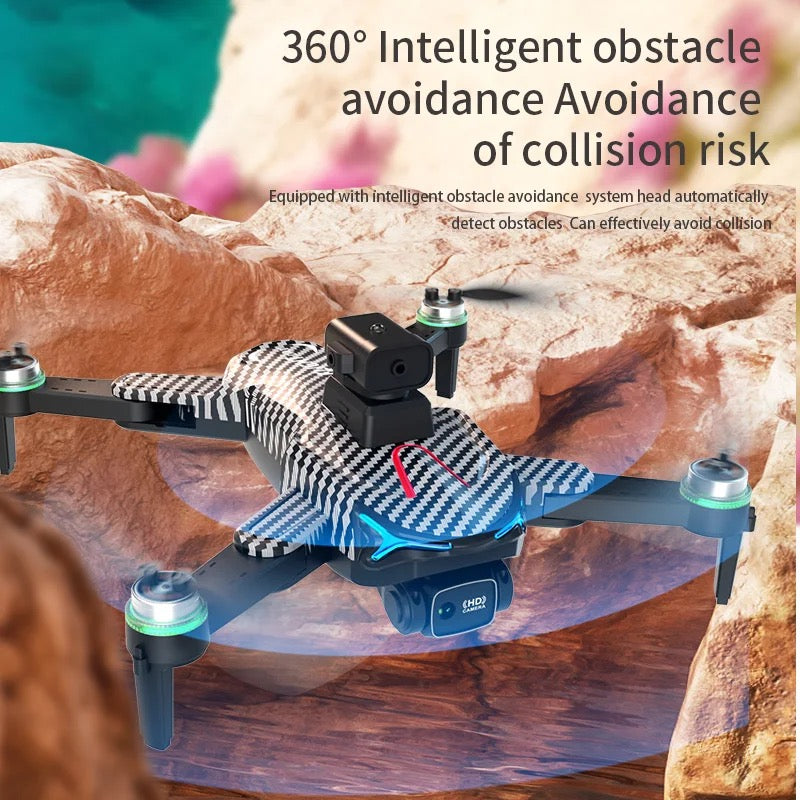 Drone de course N624 ( 14 ans et plus ) positionnement optique de flux caméra 480p évitement d'obstacles à 360 degrés drone stationnaire de 500m de long