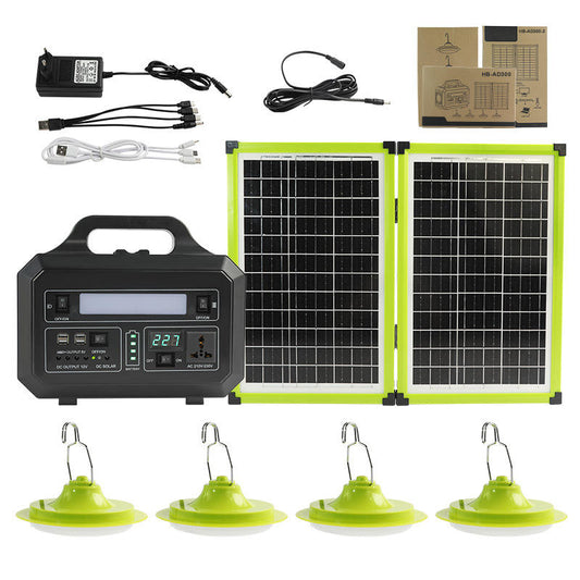 Kit de système d’éclairage solaire
