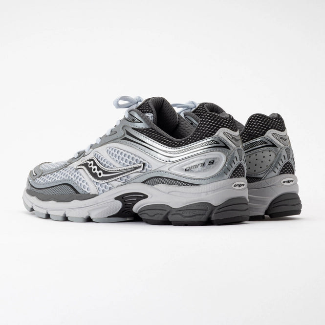 Saucony Unisexe Progrid Omni 9 Microchip Gris