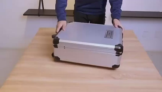 Kit d'outils pratiques en aluminium, valise Portable, combinaison de matériel, pour la réparation automobile, la Maintenance et déplacements, 187 pièces.